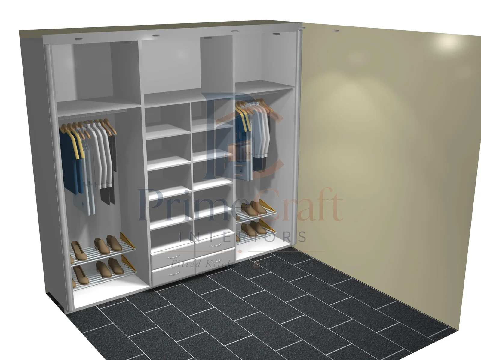 PrimeCraft 3D wardrobe concept